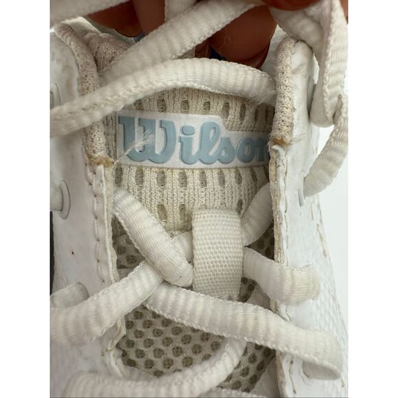 Wilson’s Rush Pro Ace Women’s Size 9.5 B Blue White Tennis Sneakers - Picture 7 of 10